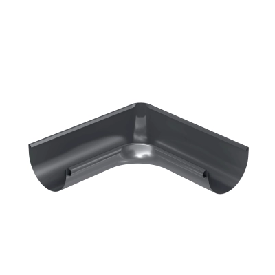 BRYZA STAL Narożnik wewnętrzny 90st. - 125 mm - ANTRACYT - RAL 7016